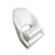 Gen3 Marine Premium Captain's Bucket Seat w/Flip Up Bolster - White Bolster Up