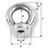 Wichard 3\/8 Eye Nut - 13\/16" Diameter