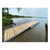 Patriot Docks Premium Floating Dock w/ Cedar Decking Lifestyle