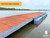 Patriot Docks Premium Floating Dock w/ Brown Aluminum Decking Image
