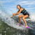 Phase 5 Diamond Luv Wakesurf Board 2023 - Woman shredding some wake
