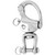 Wichard HR Snap Shackle With Clevis Pin Swivel - 120mm Length - 4-23\/32"