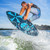 Pro rider popping off the wake on a Phase 5 Matrix Payne Pro Wakesurf Board