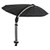 TACO Marine ShadeFin Mini Boat Umbrella with Black Fabric