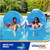 Two People enjoying the SwimWays Floating SunSeat w/Canopy