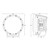 RIGID Industries 360-Series RGBW 6" Offroad Lamp Drive Beam w\/RGBW Backlight Pods - Set of 2