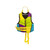 Front of the Airhead Gnar Neolite Child Life Jacket