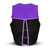 back image of O'Brien Junior V-Back Life Jacket - Purple/Gray