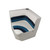 Horizon Boat Seat Premium Series Pontoon Radius Corner Cushion Set w/Base Image