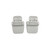 Jabsco 29098-2000 Regular Size Toilet Seat Hinge Kit Image