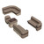 Taylor Made Rockport Explorer 9-Piece Pontoon Furniture Set Image
