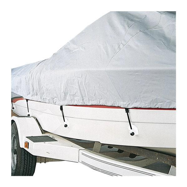 Airhead Suction Cup Boat Cover Tie Downs in Use