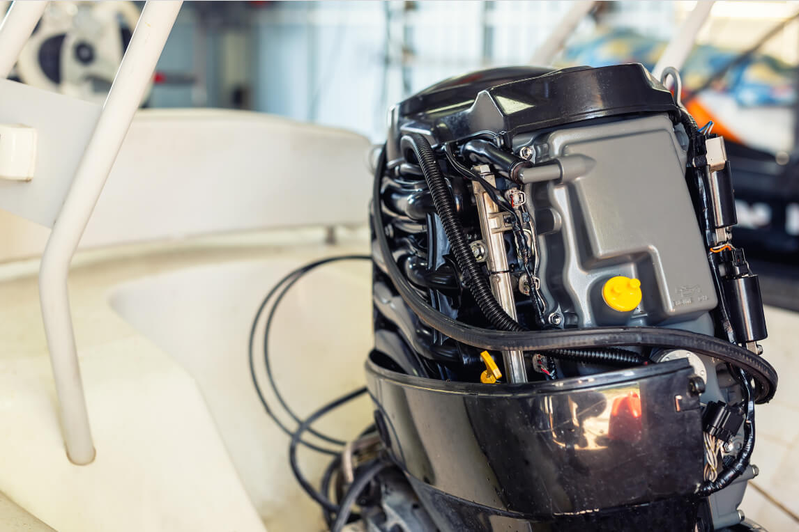 Force outboard motor parts