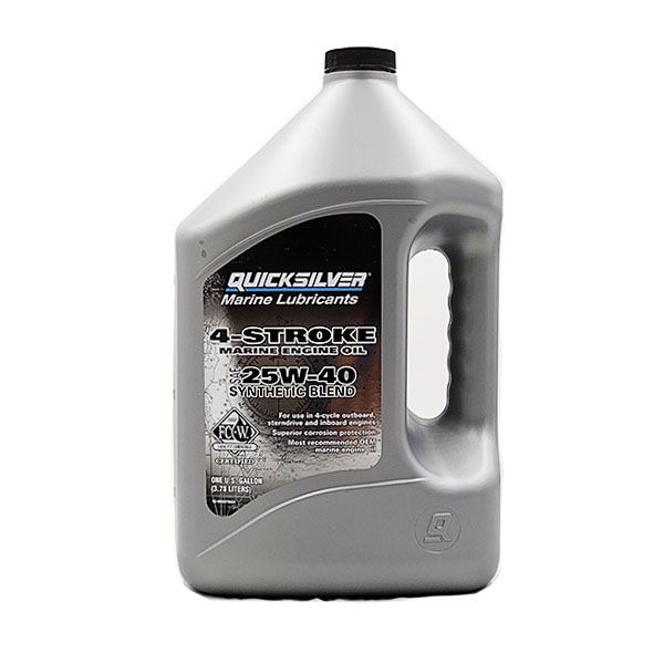 Quicksilver 25W-40 4-Stroke Synthetic Marine Oil