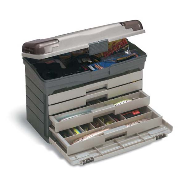 Plano Grey Sandstone 4 Drawer Tackle Box