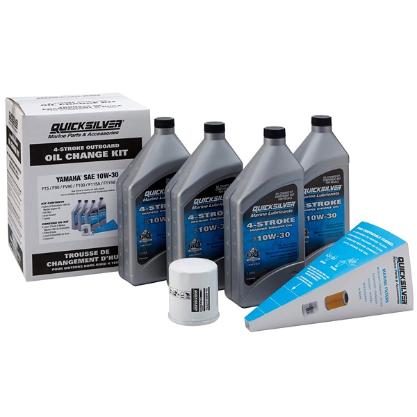 Quicksilver Yamaha 4-Stroke F75-F115 Oil Change Kit