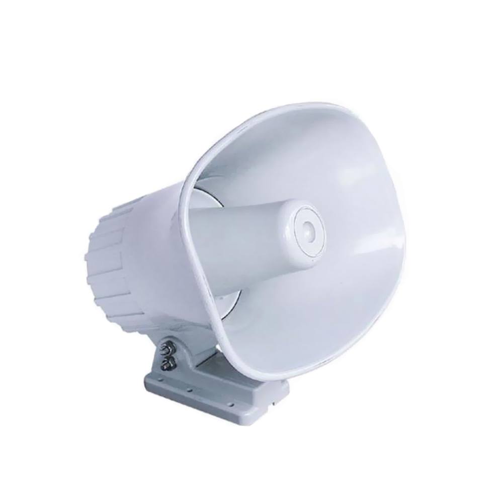 Standard Horizon 240SW x Hailer/PA Horn White