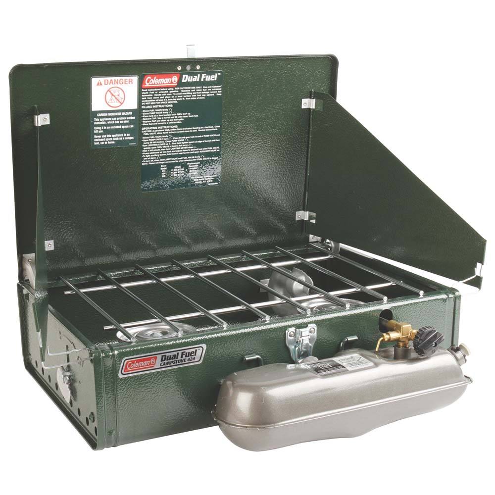 Coleman 3000006611 Dual Fuel 2 Burner Stove | Wholesale Marine