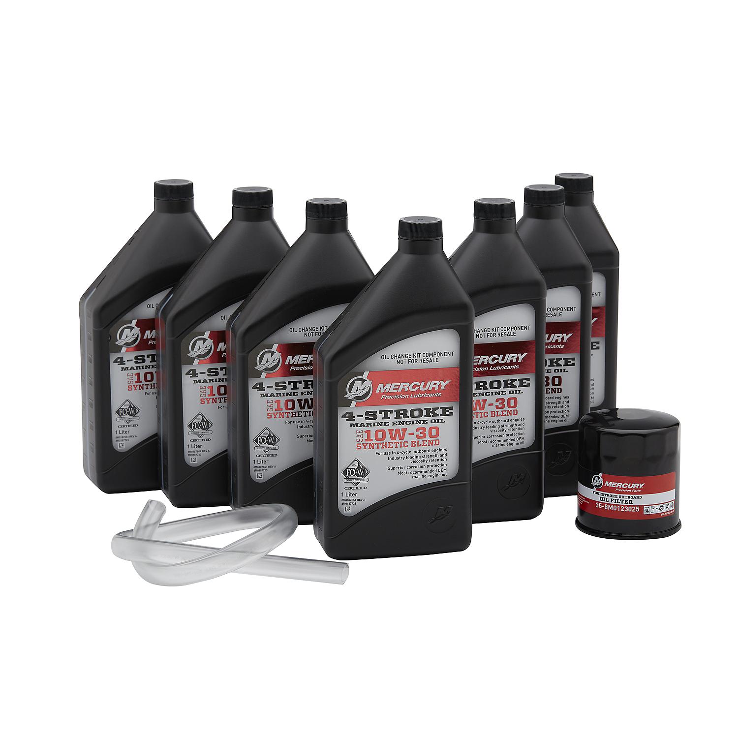 Mercury V6/V8 4-Stroke Oil Change Kit 8M0187621 Wholesale Marine
