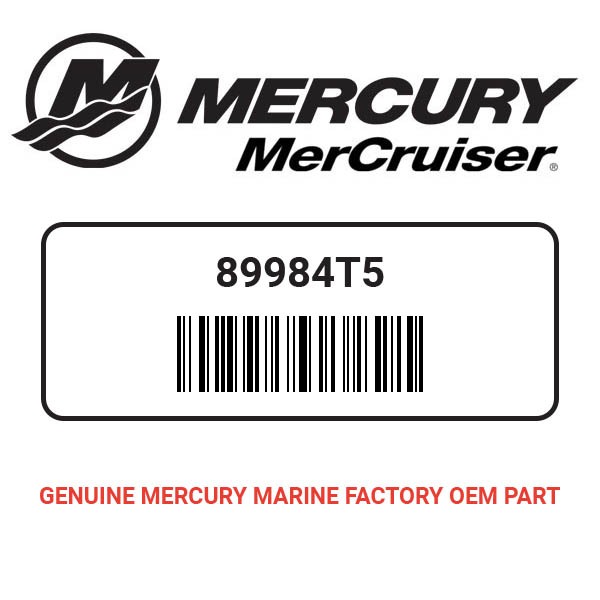 Mercury - Mercruiser 47-89984T-5 Repair 