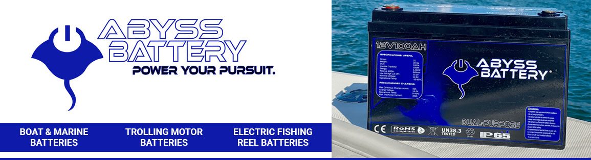 Abyss Deep Drop Fishing Reel Battery