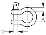 Sea Dog Anchor Shackle Dimensions