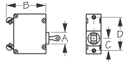 Sea Dog Circuit Breaker Dimensions