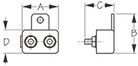 Resettable Circuit Breakers Dimensions