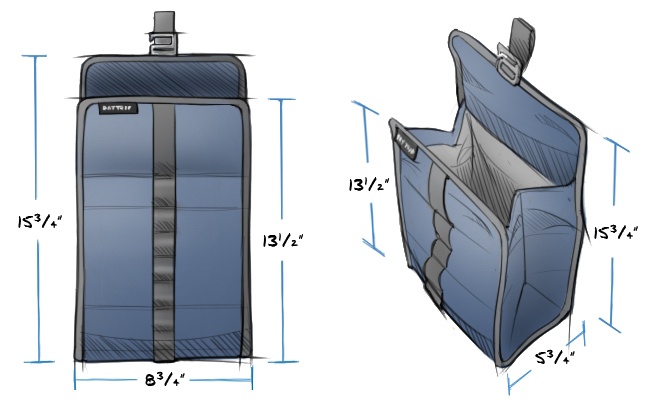 Yeti Daytrip Lunch Bag Dimensions