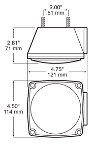 Anderson E441 Dimensions