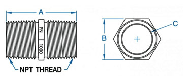 Groco-PN-Pipe-Nipple-Diagram