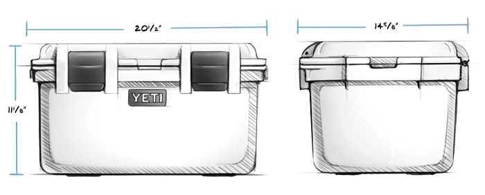 Yeti LoadOut GoBox Dimensions