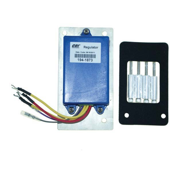 Cdi Electronics CDI 194-1873 Mercury/Mariner Regulator 6 Cyl. (40-Amp) - $592.39 at Wholesale Marine