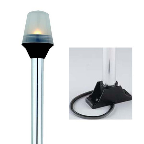 Attwood All-Round Boat Stern Light w/ Fixed Base 1177031
