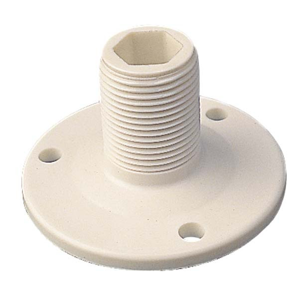 Sea Dog Fixed Boat Antenna Base - White Nylon