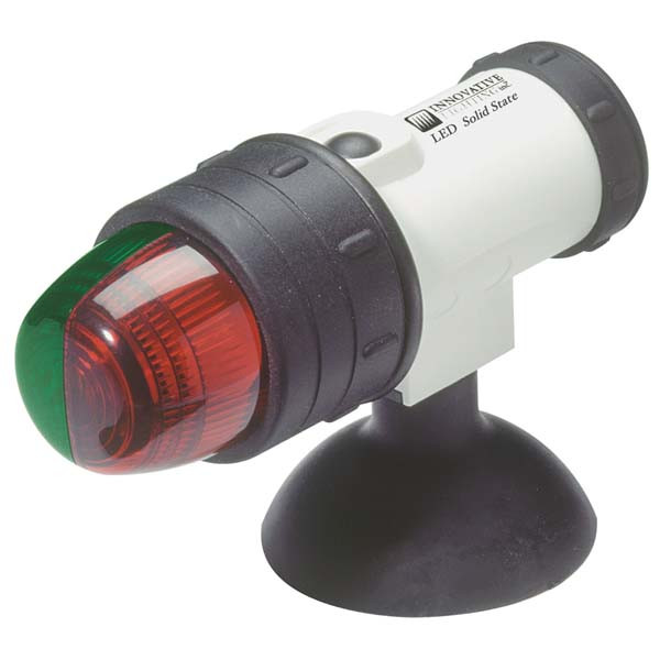 Portable LED Boat Bow Navigation Light w/ Suction Cup