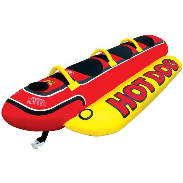 Airhead "Hot Dog" 3 Person Towable Water Weenie