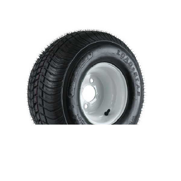 Kenda Loadstar 20.5/65-10 5-Lug 10" Bias Trailer Tire - White Solid