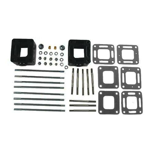 Sierra Marine Sierra 18-1908K MerCruiser 0M614999 & Below 3" Manifold Riser Kit - $398.59 at Wholesale Marine