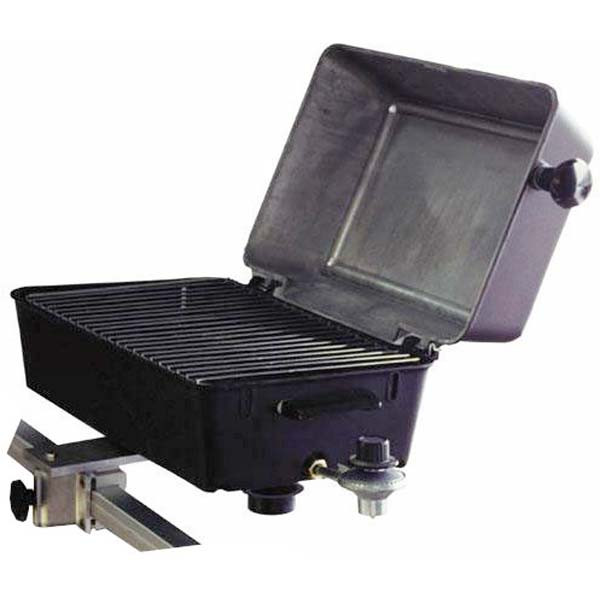 Springfield Deluxe Marine Barbecue Gas Grill with Square Rail Mount