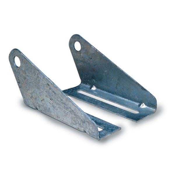 Boat Trailer Roller Split Panel Brackets, Galvanized