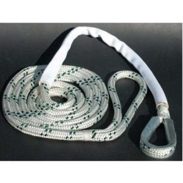 Custom Cordage Double Braid Mooring Pendant 1/2" x 15' 7, 800#