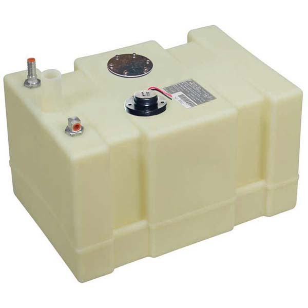 Moeller 12 Gallon Below Deck Permanent Marine Fuel Tank Square