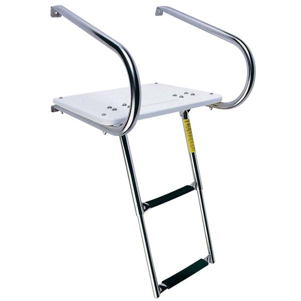 Garelick I-O Swim Platform with Telescoping Ladder