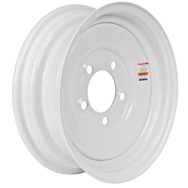 Loadstar 5 Lug 12" Rim Only - White