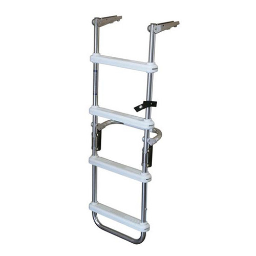 JIF 4-Step Folding Pontoon Deck Ladder