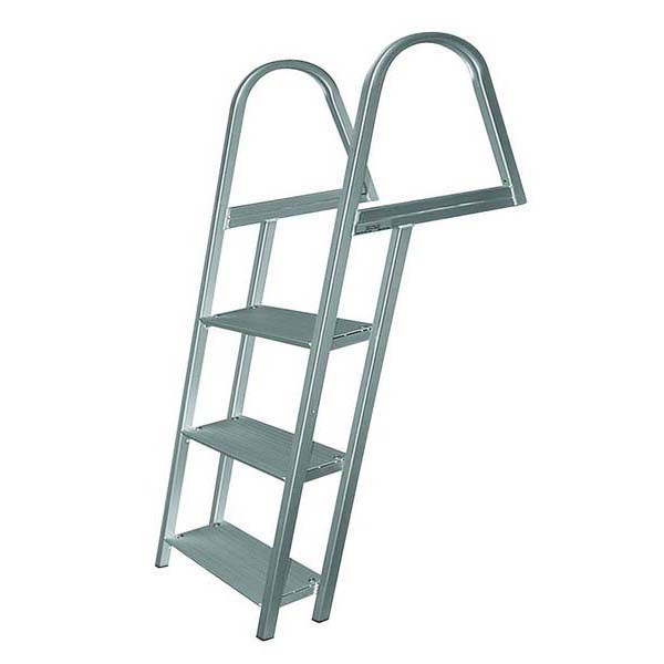 JIF Aluminum Dock Ladder w/ Mounting Hardware