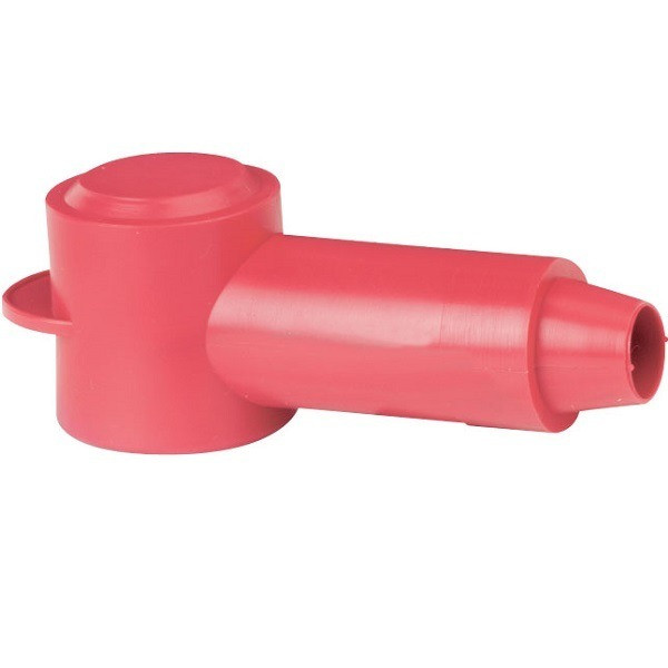 Blue Sea CableCap Stud Insulators- Red
