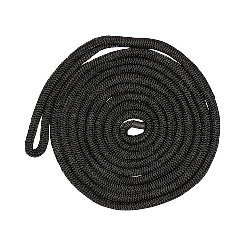 Custom Cordage Double Braid Dock Line - Black