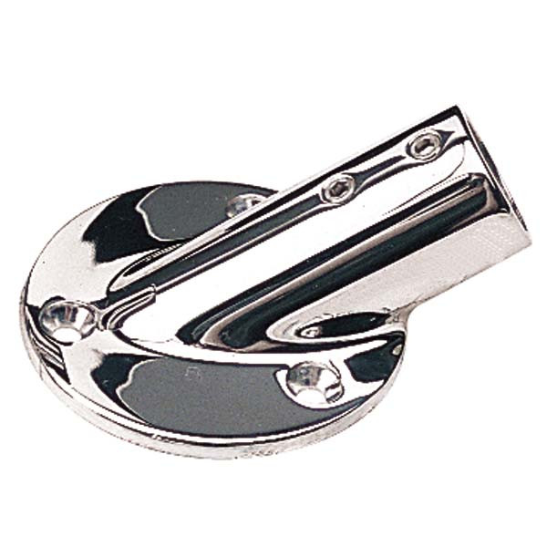 Sea-Dog Round Base 7/8" Rail Fittings, Stainless Steel